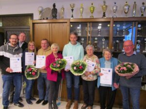 Erika Bornhof, Ute Johannes, Tobias-Julian Kapels, Petra Krysmann, Peter Pappschek, Renate Röben, Günther Weyen